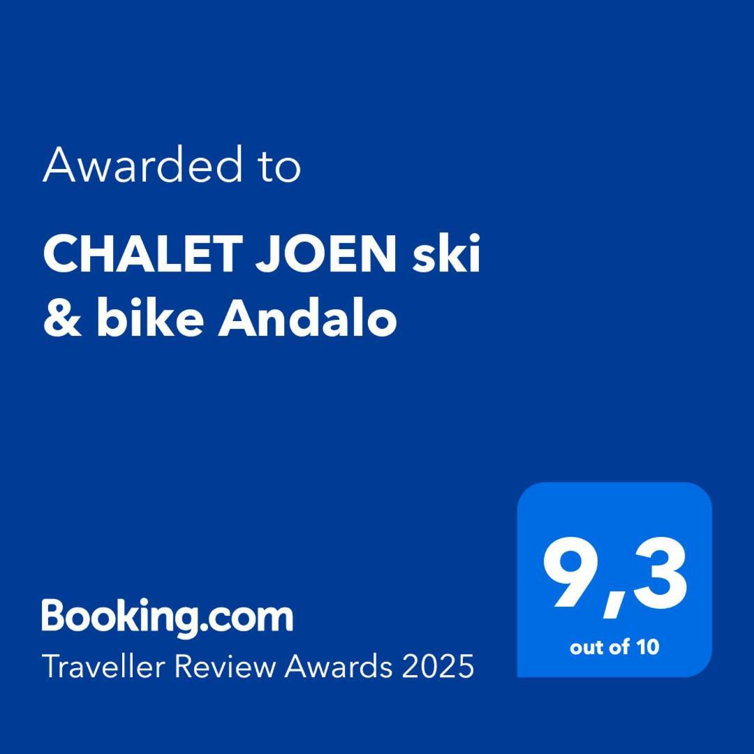 Chalet Joen Ski & Bike アンダロ エクステリア 写真